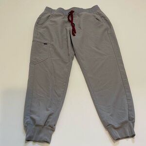Figs Technical Collection Gray Zamora Jogger Scrub Pants